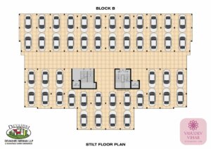 Block B - Stilt Floor Plan