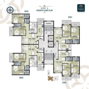 Block B - Seventh Floor Plan