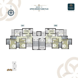 Block C - Upper Ground Floor Plan