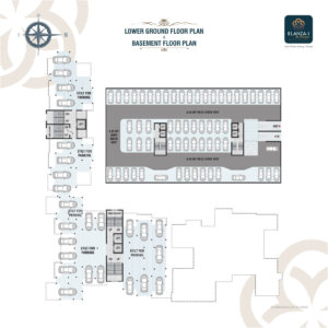 Lower Ground Floor Plan and Basement Floor Plan