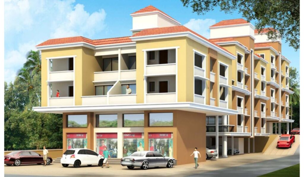 Devashri Habitat in Chimbel, Apartments available for Sale
