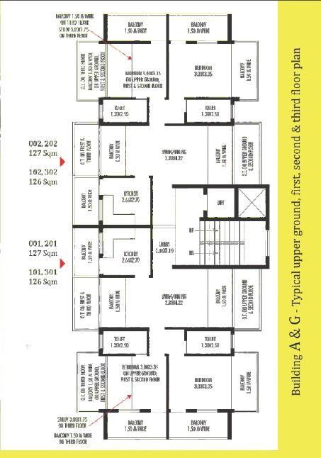 Devashri-Royale_Build-A-G-Upper-Ground-First-Second-Third-Floor-Plan