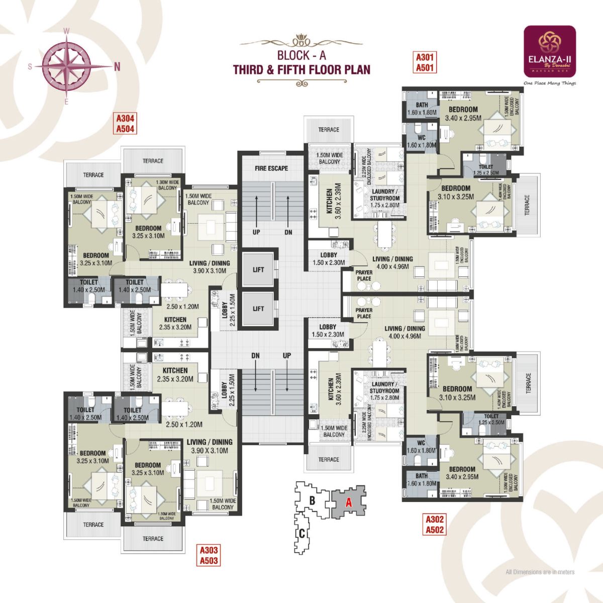 Elanaza-2-Block-A-3-5-Floor-Plan