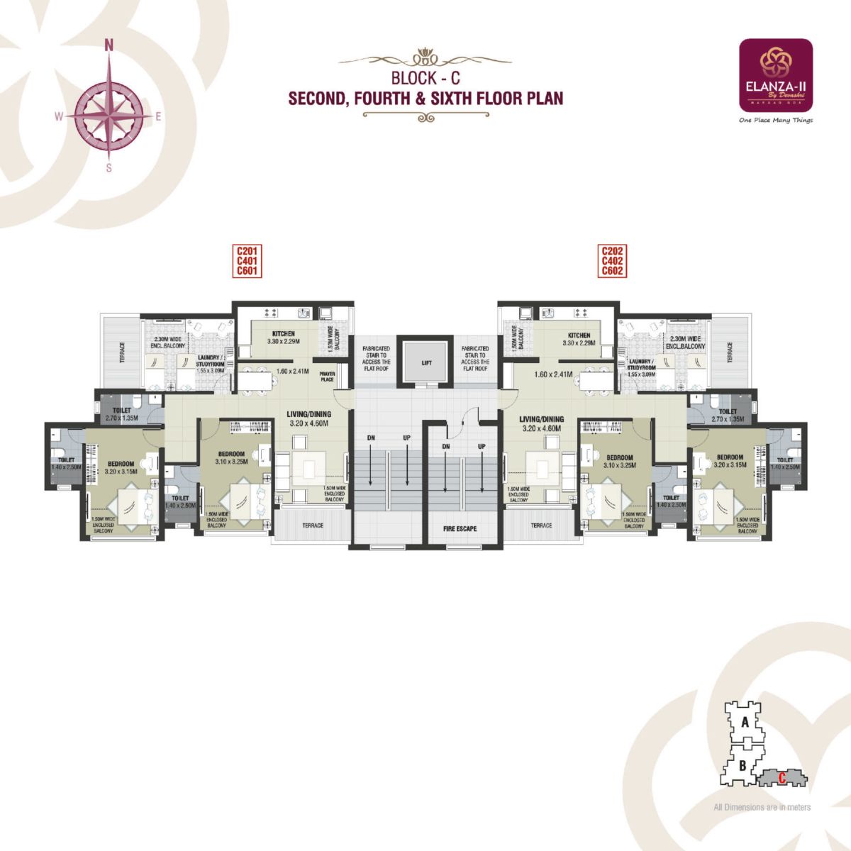 Elanaza-2-Block-C-2-4-6-Floor-Plan