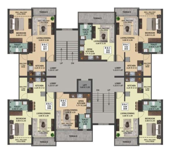 Florenza-Block-B-C-1st-and-3rd-Floor-Plan-600x533