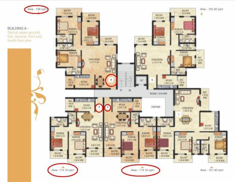 Gopika-Vihar-Bldg.-A-Typical-upper-ground-1st-2nd-3rd-4th-floor-plan