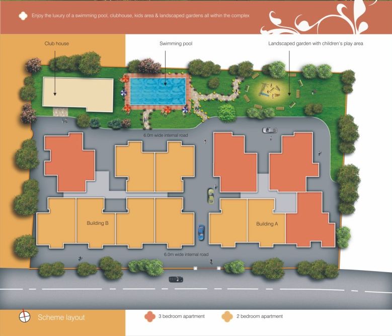 Gopika-Vihar-Layout-plan-of-2-BHK-3-BHK