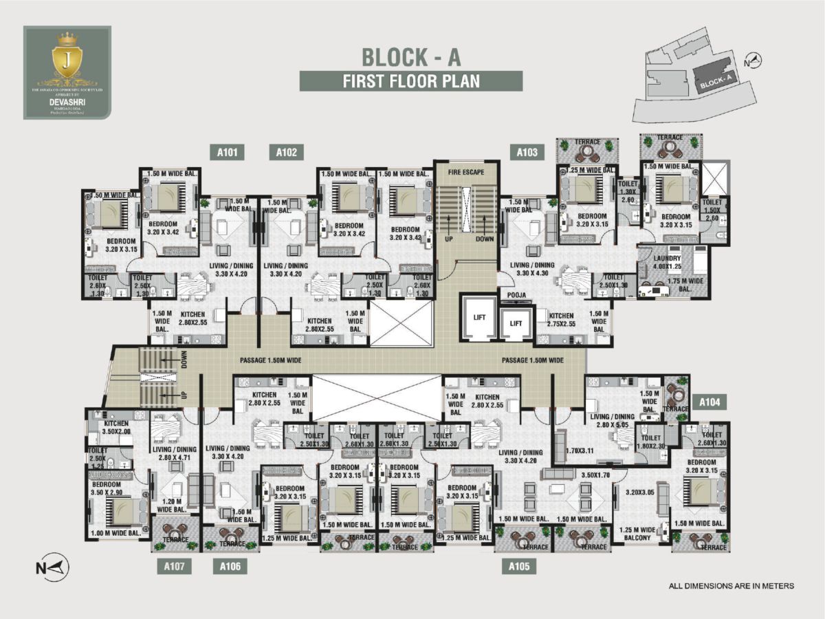 Janata-Coop-Houosing-Society-Block-A-First-Floor-Plan-1