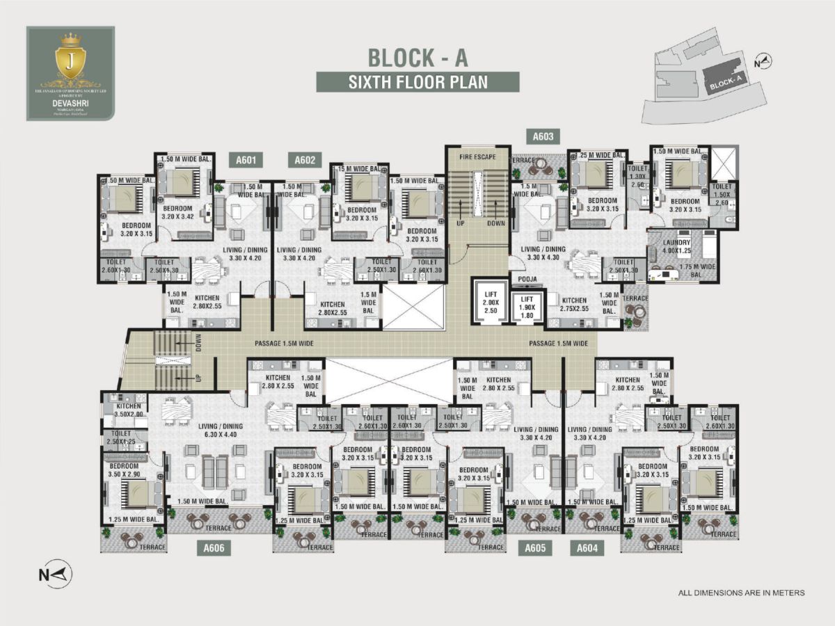 Janata-Coop-Houosing-Society-Block-A-Sixth-Floor-Plan-1