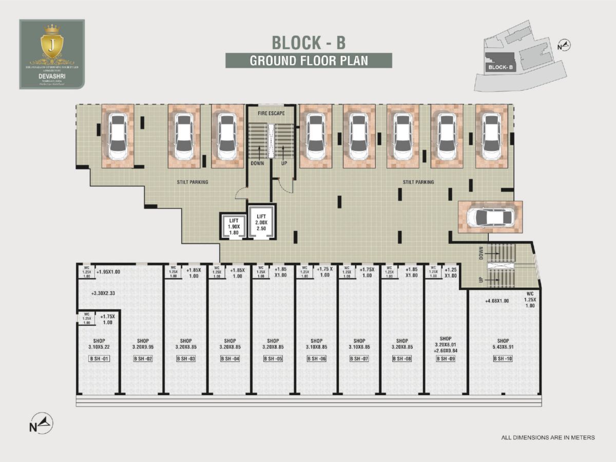Janata-Coop-Houosing-Society-Block-B-Ground-Floor-Plan
