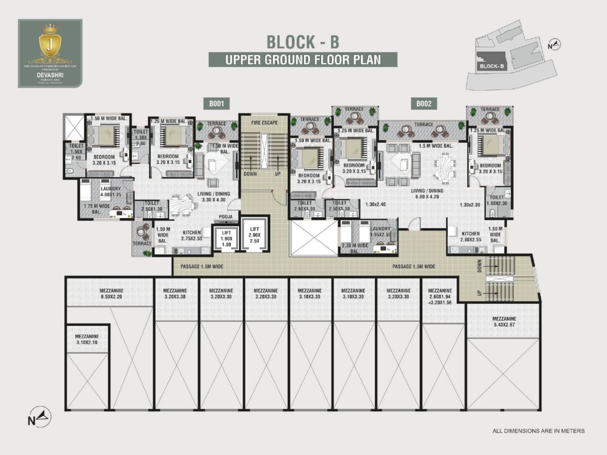Janata-Coop-Houosing-Society-Block-B-Upper-Ground-Floor-Plan