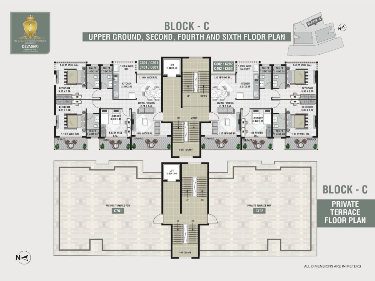 Janata-Coop-Houosing-Society-Block-C-Upper-Ground-Second-Fourth-Sixth-Floor-Plan